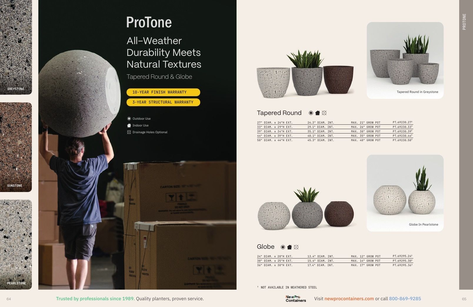 NewPro Containers Planter Catalog Weekly Ad January 1 - December 31, 2026