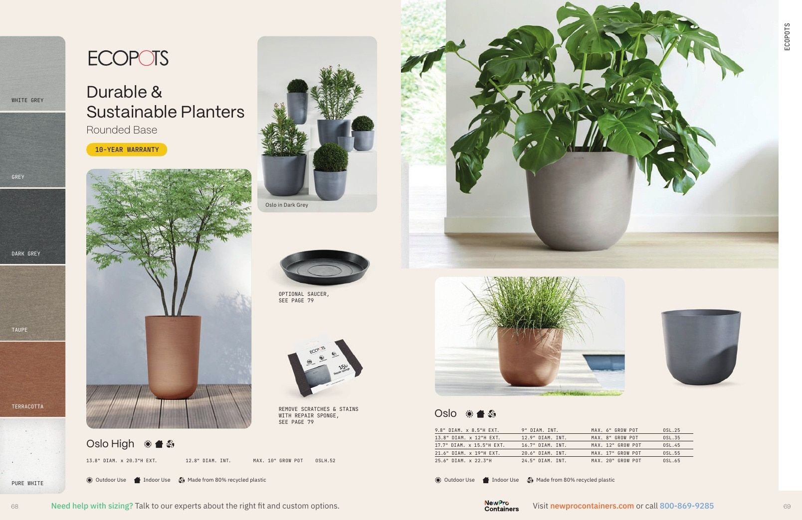 NewPro Containers Planter Catalog Weekly Ad January 1 - December 31, 2026