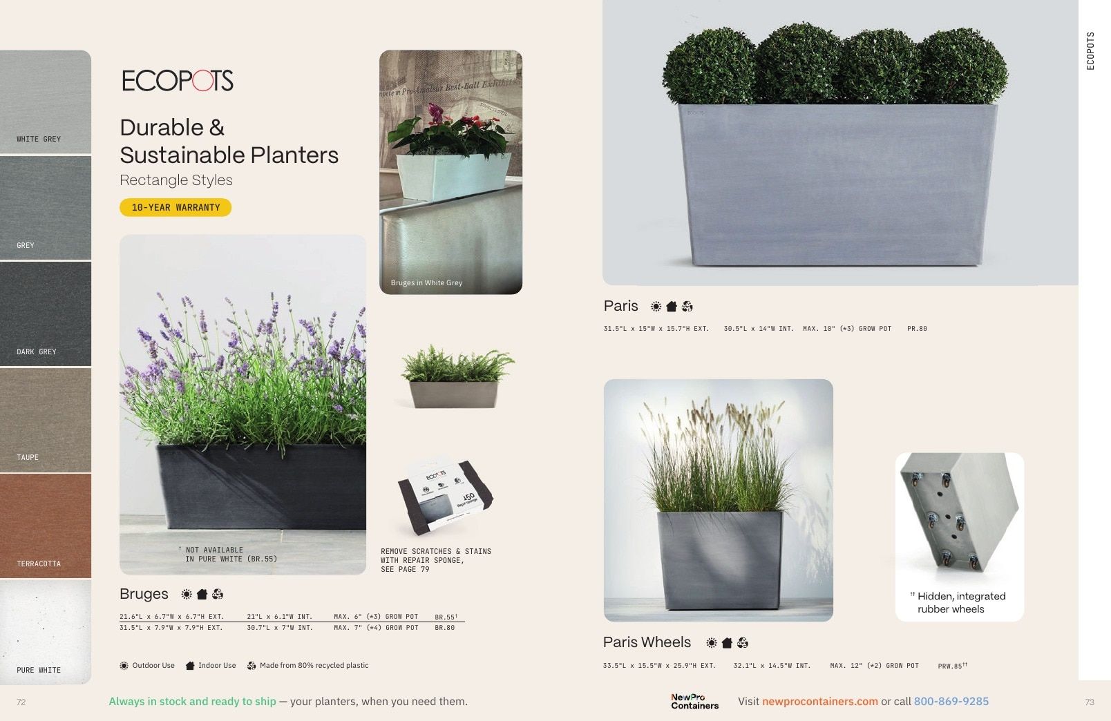 NewPro Containers Planter Catalog Weekly Ad January 1 - December 31, 2026