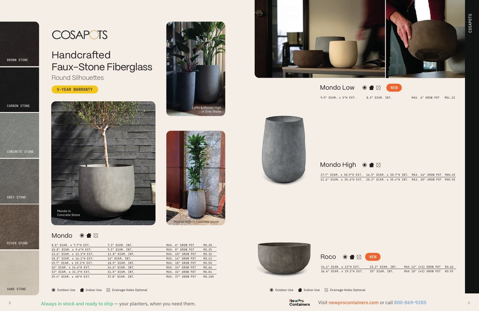 NewPro Containers Planter Catalog Weekly Ad January 1 - December 31, 2026