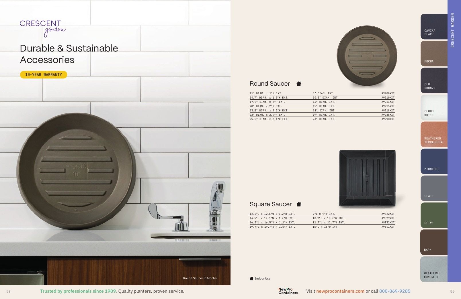 NewPro Containers Planter Catalog Weekly Ad January 1 - December 31, 2026