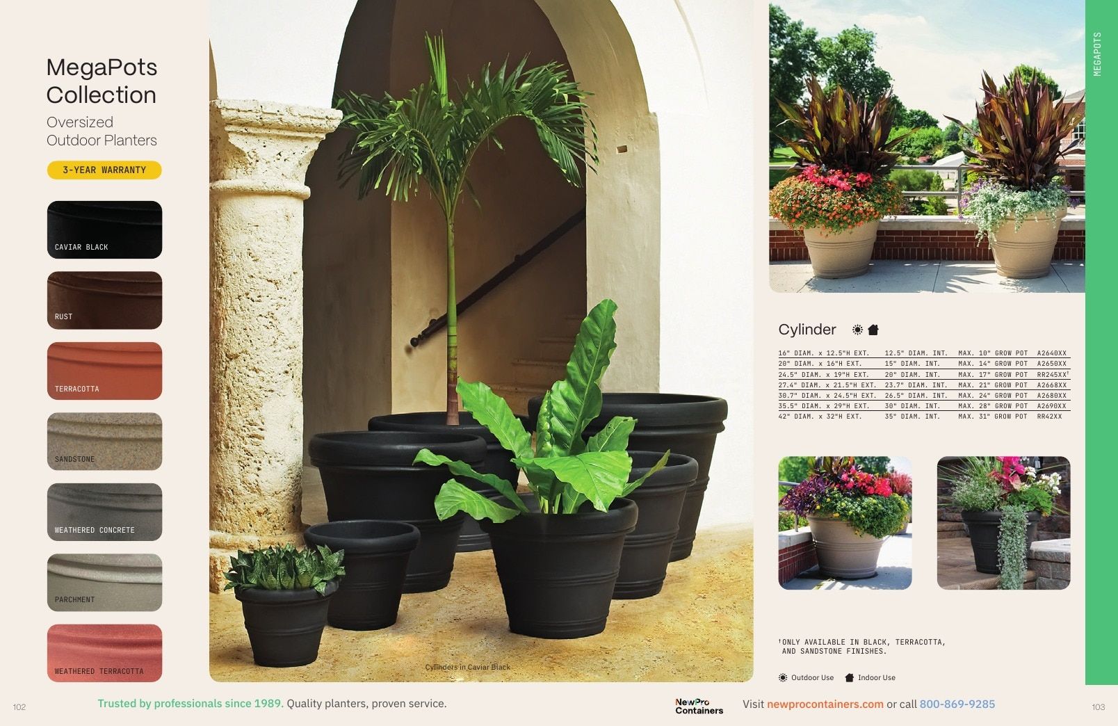 NewPro Containers Planter Catalog Weekly Ad January 1 - December 31, 2026