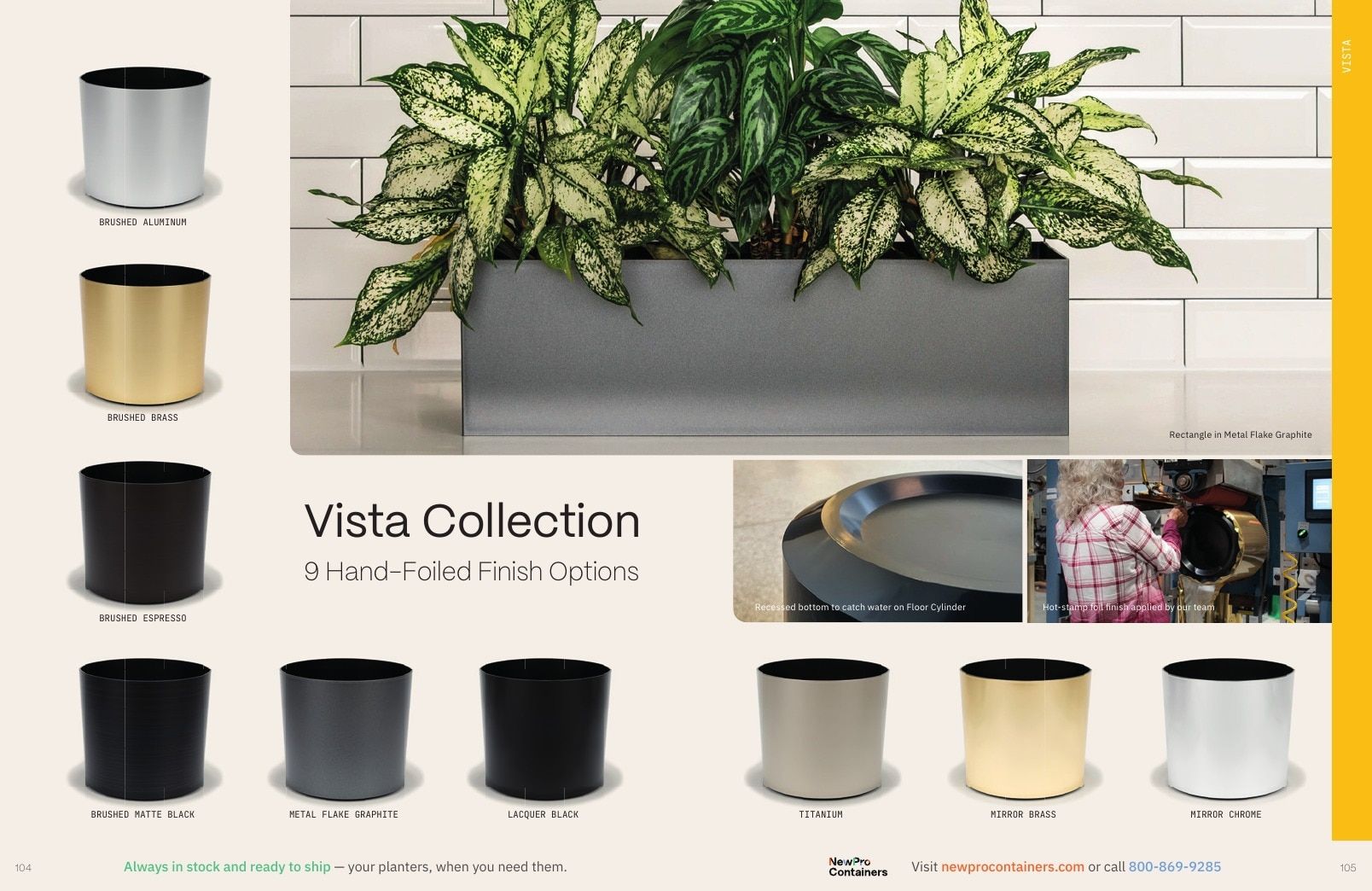 NewPro Containers Planter Catalog Weekly Ad January 1 - December 31, 2026