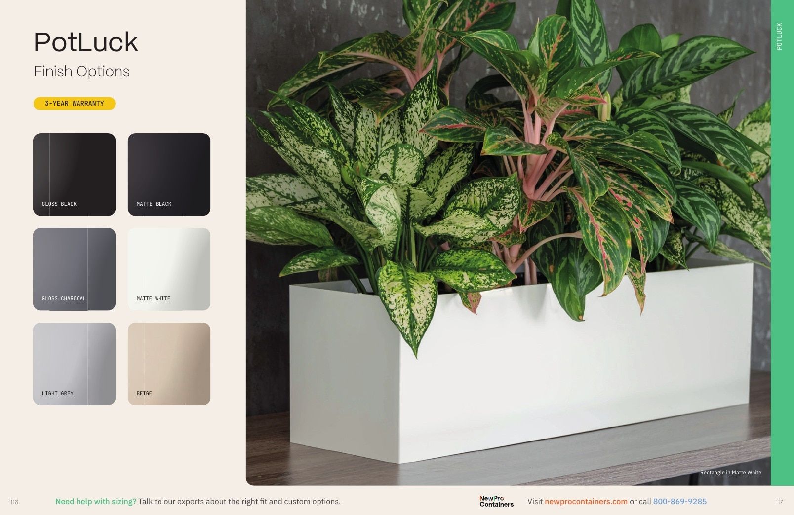 NewPro Containers Planter Catalog Weekly Ad January 1 - December 31, 2026