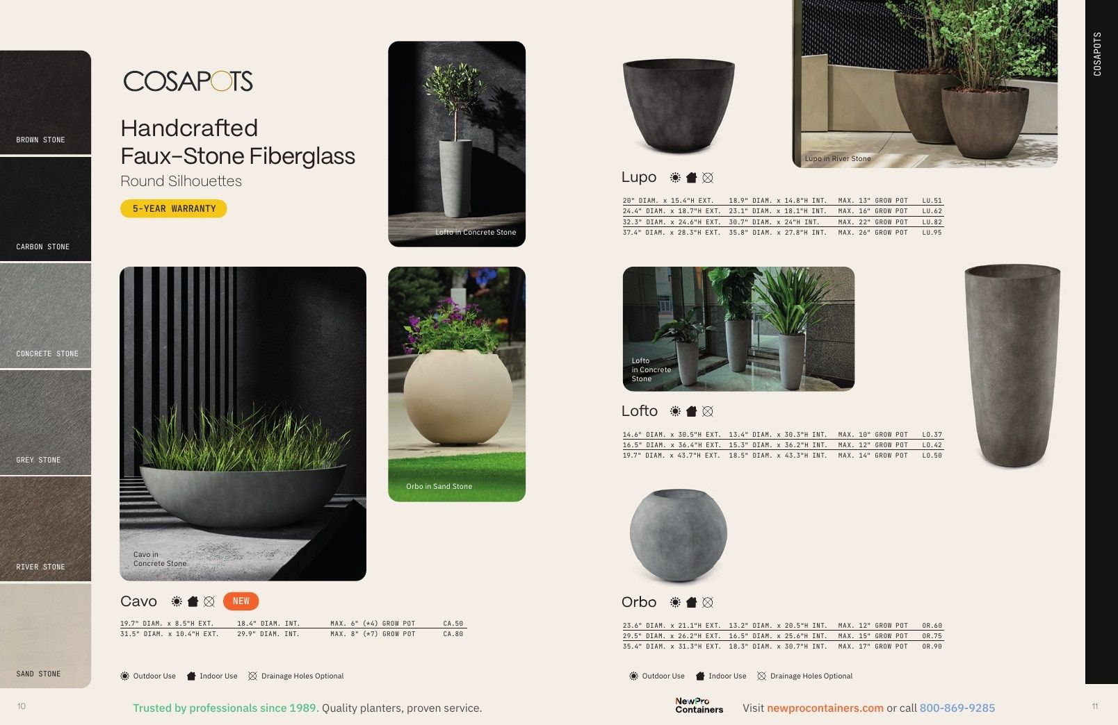 NewPro Containers Planter Catalog Weekly Ad January 1 - December 31, 2026