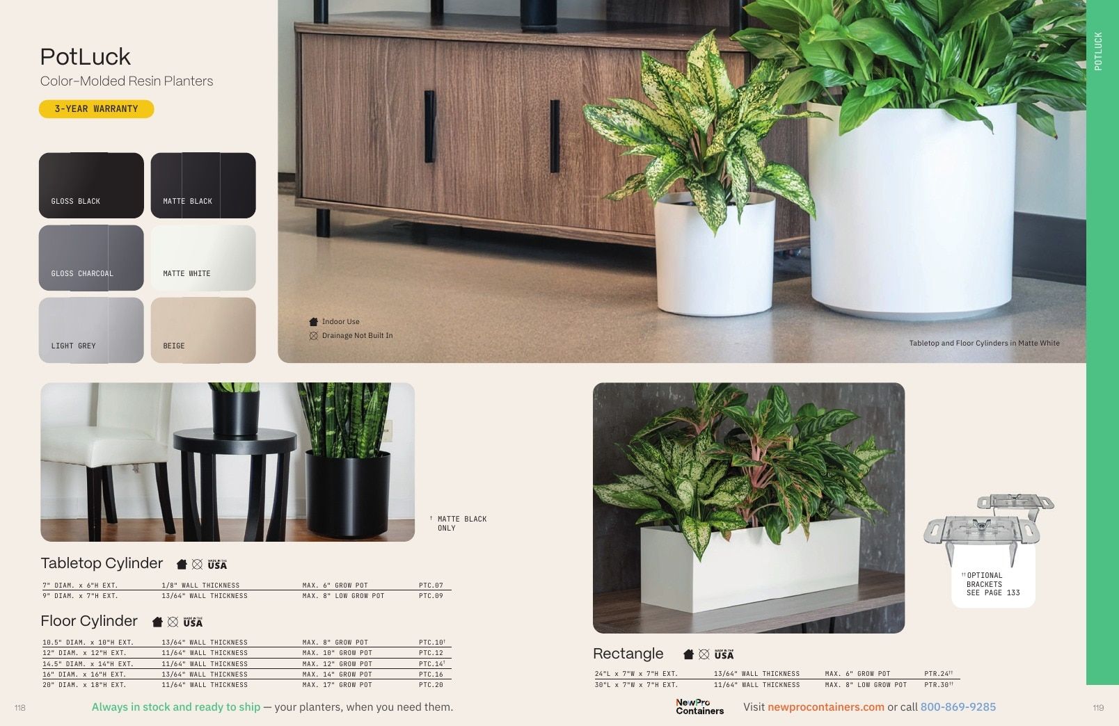 NewPro Containers Planter Catalog Weekly Ad January 1 - December 31, 2026