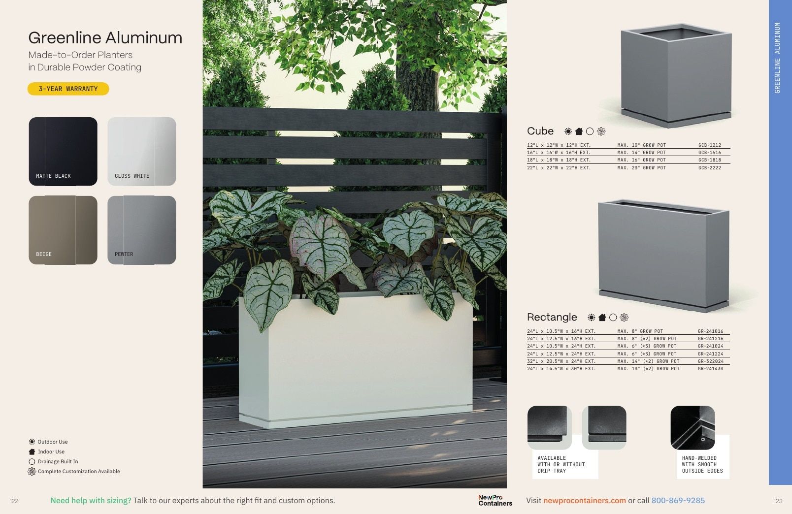 NewPro Containers Planter Catalog Weekly Ad January 1 - December 31, 2026