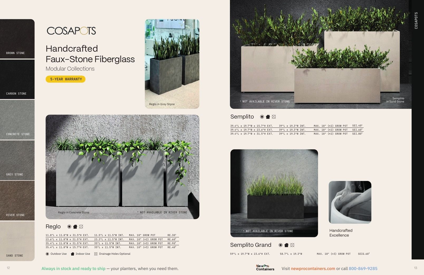 NewPro Containers Planter Catalog Weekly Ad January 1 - December 31, 2026