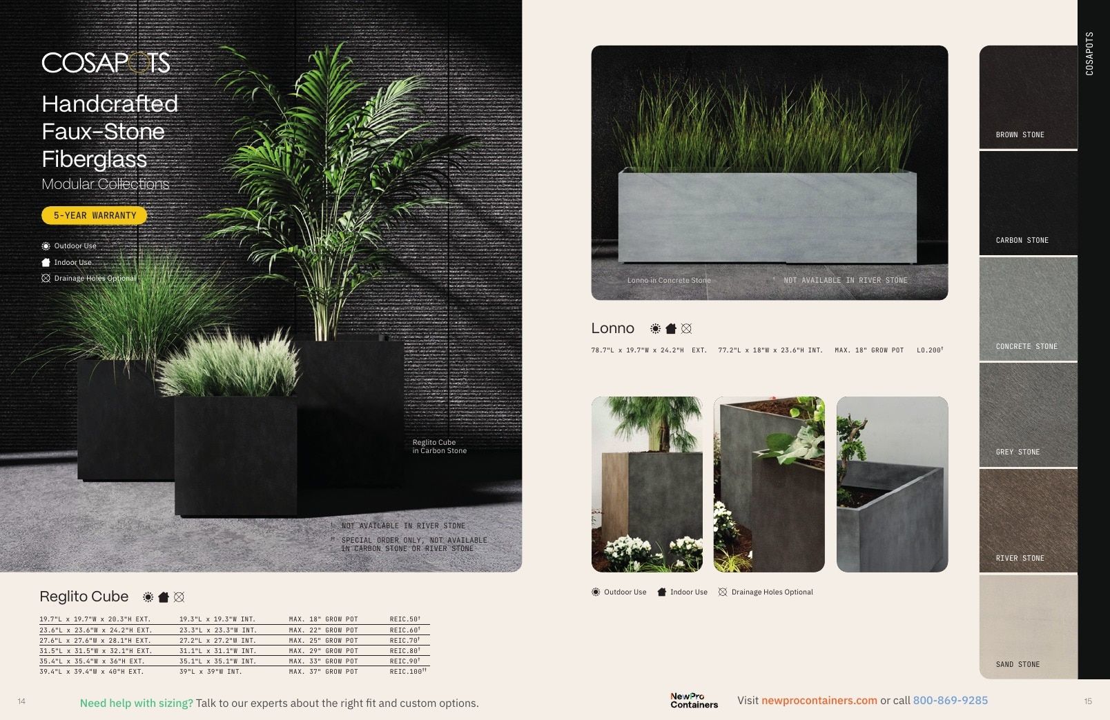 NewPro Containers Planter Catalog Weekly Ad January 1 - December 31, 2026