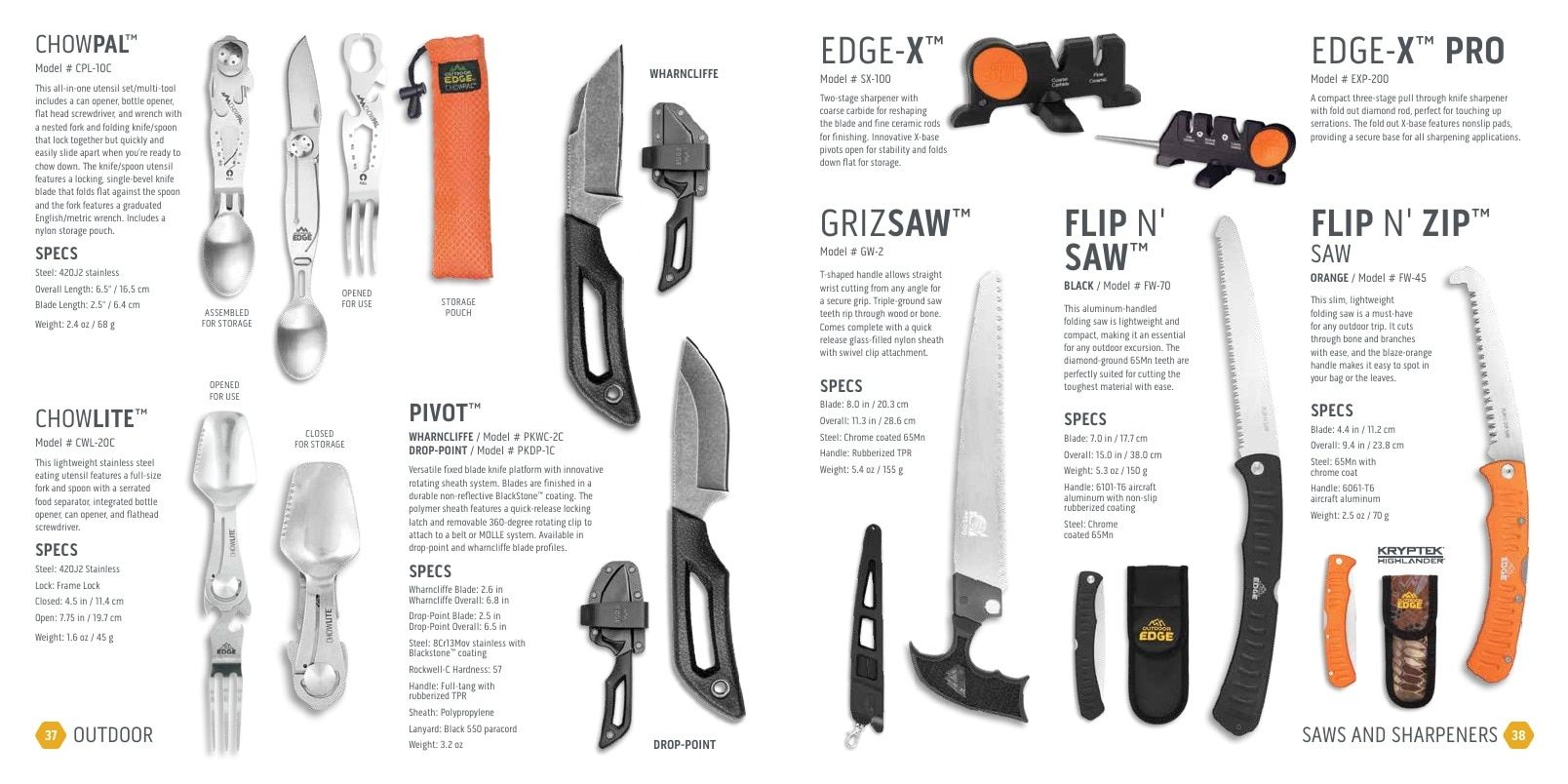 Outdoor Edge Dealer Catalog Weekly Ad January 1 - December 31, 2026