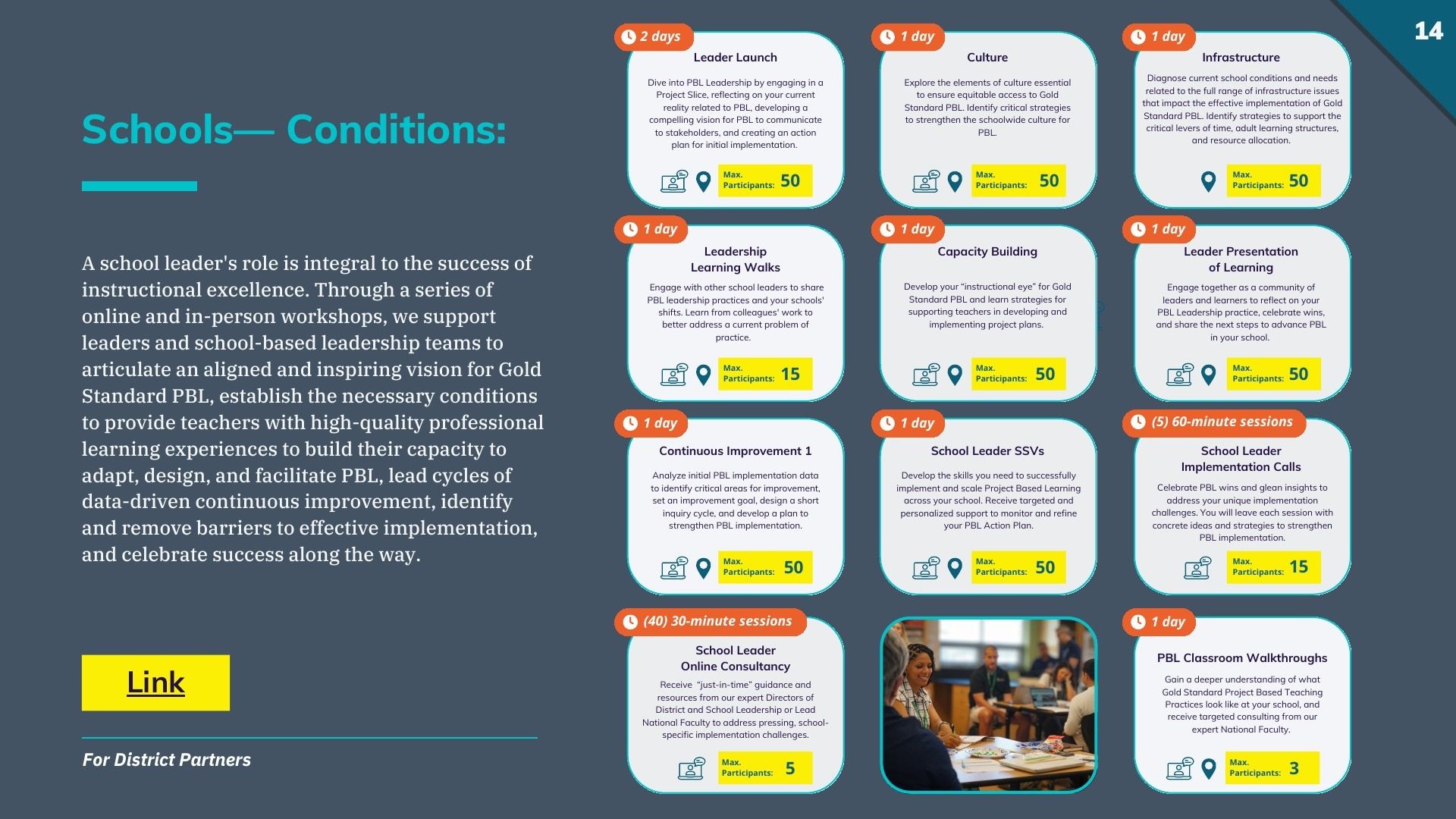 PBLWorks Education Services Catalog Weekly Ad January 1 - December 31, 2026