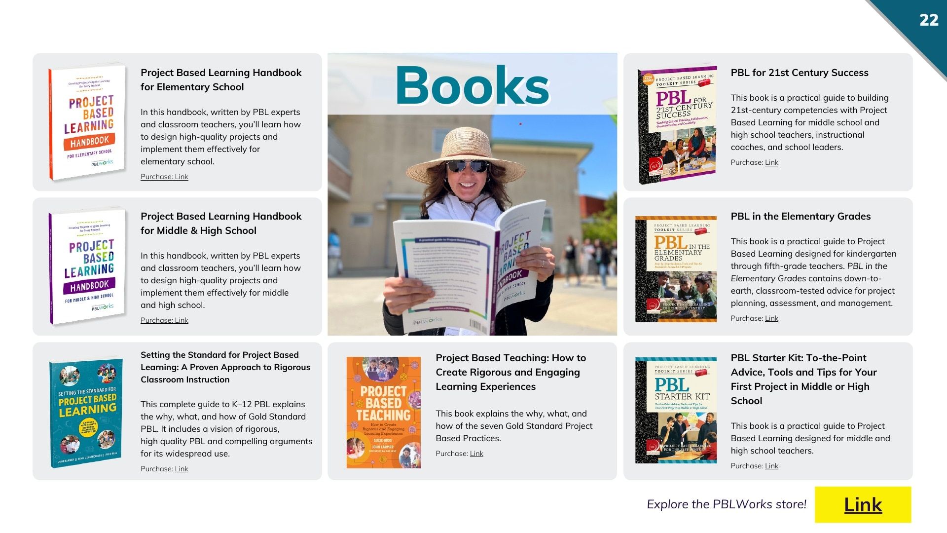 PBLWorks Education Services Catalog Weekly Ad January 1 - December 31, 2026
