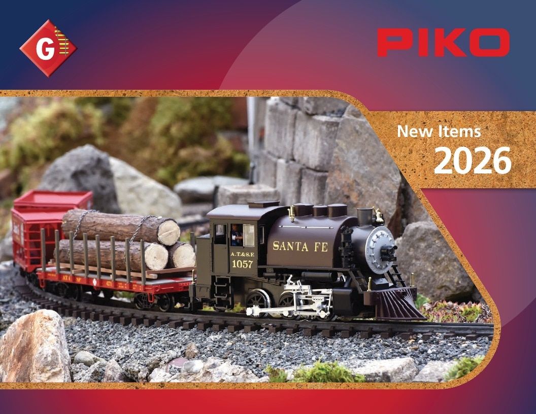 PIKO America G Scale New Items Weekly Ad January 1 - December 31, 2026
