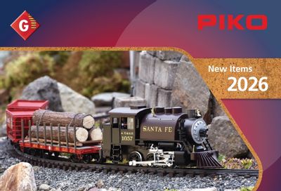 PIKO America G Scale New Items Weekly Ad January 1 - December 31, 2026