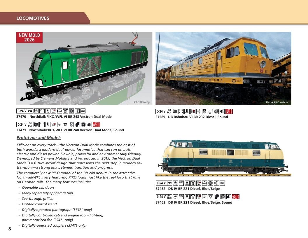 PIKO America G Scale New Items Weekly Ad January 1 - December 31, 2026