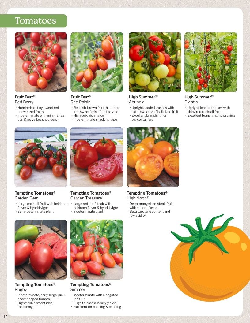 Proven Harvest Vegetable and Herb Catalog Weekly Ad January 1 - December 31, 2026