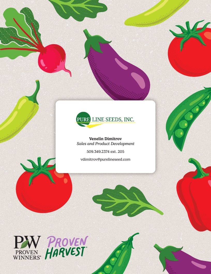 Proven Harvest Vegetable and Herb Catalog Weekly Ad January 1 - December 31, 2026