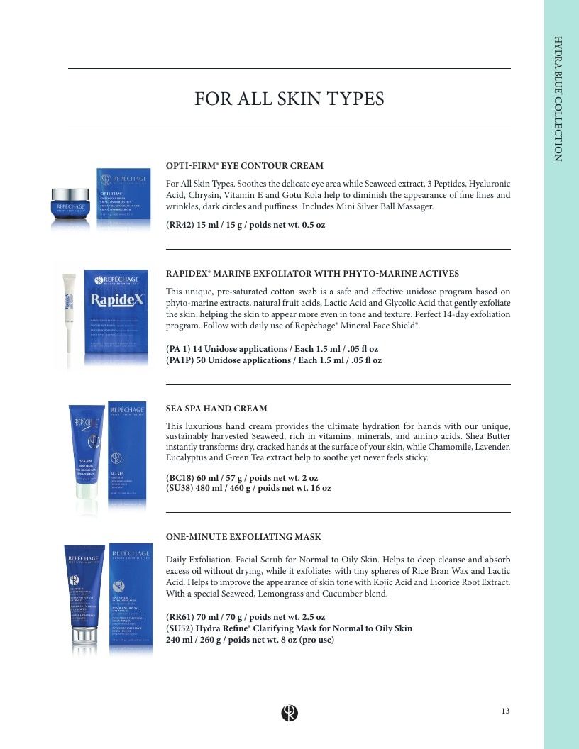 Repechage Pro Professional Skin Care Catalog Weekly Ad January 1 - December 31, 2026