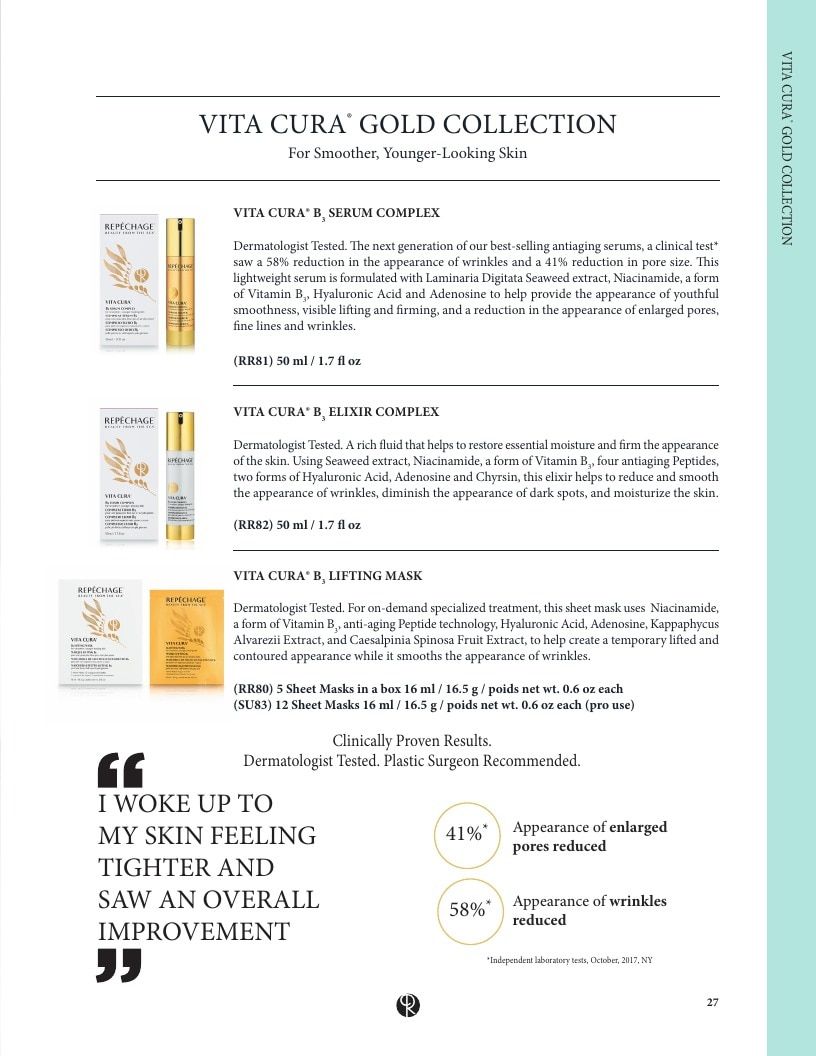 Repechage Pro Professional Skin Care Catalog Weekly Ad January 1 - December 31, 2026