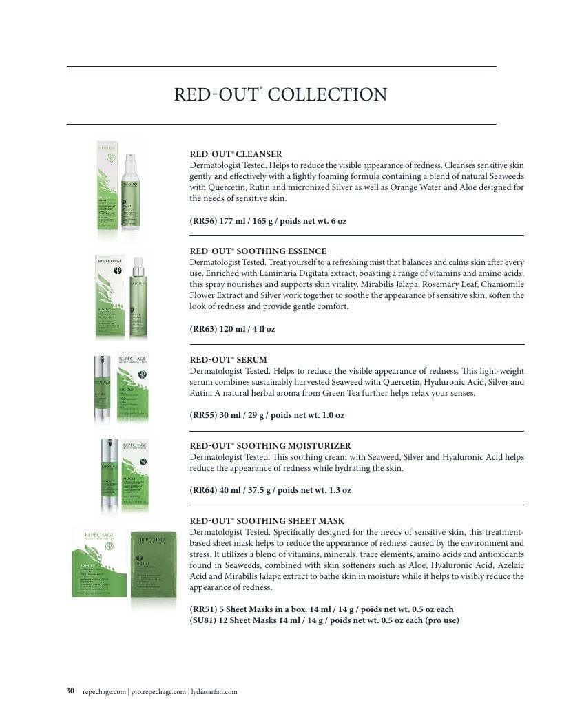 Repechage Pro Professional Skin Care Catalog Weekly Ad January 1 - December 31, 2026