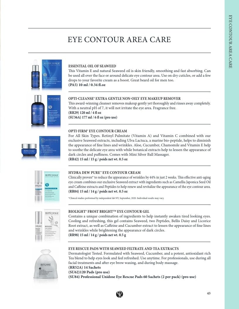 Repechage Pro Professional Skin Care Catalog Weekly Ad January 1 - December 31, 2026