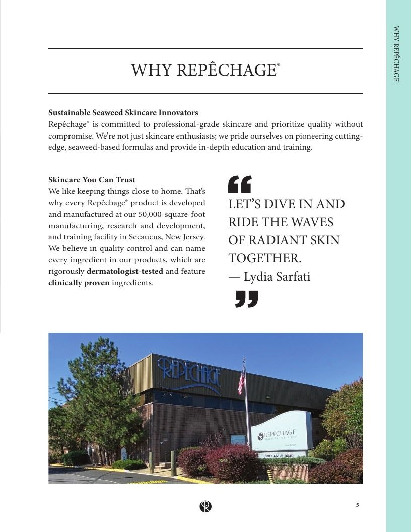 Repechage Pro Professional Skin Care Catalog Weekly Ad January 1 - December 31, 2026