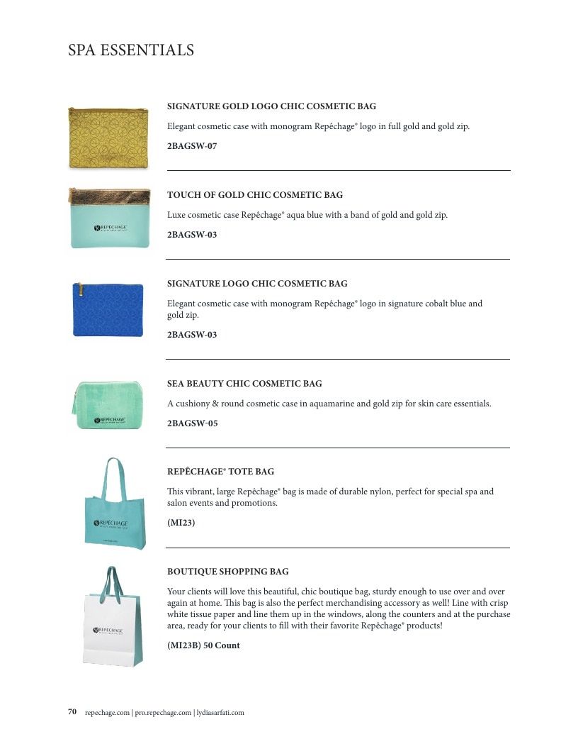 Repechage Pro Professional Skin Care Catalog Weekly Ad January 1 - December 31, 2026