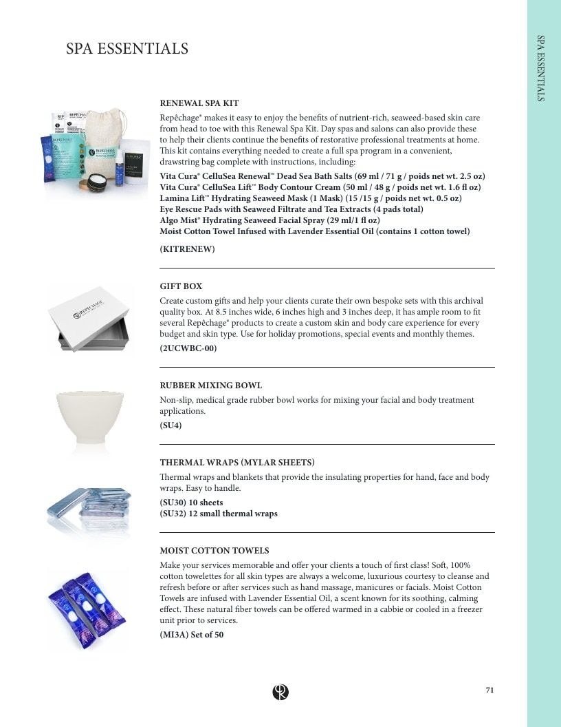 Repechage Pro Professional Skin Care Catalog Weekly Ad January 1 - December 31, 2026