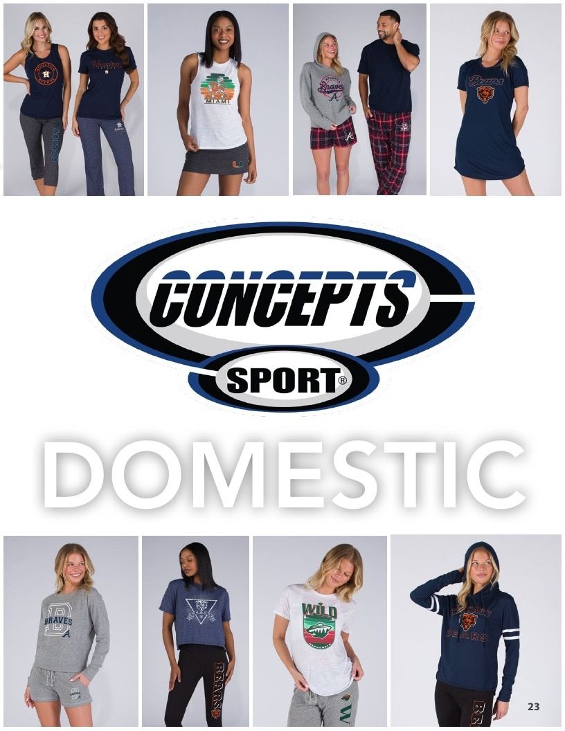 Concepts Sport Spring Apparel Catalog Weekly Ad January 1 - June 30, 2027