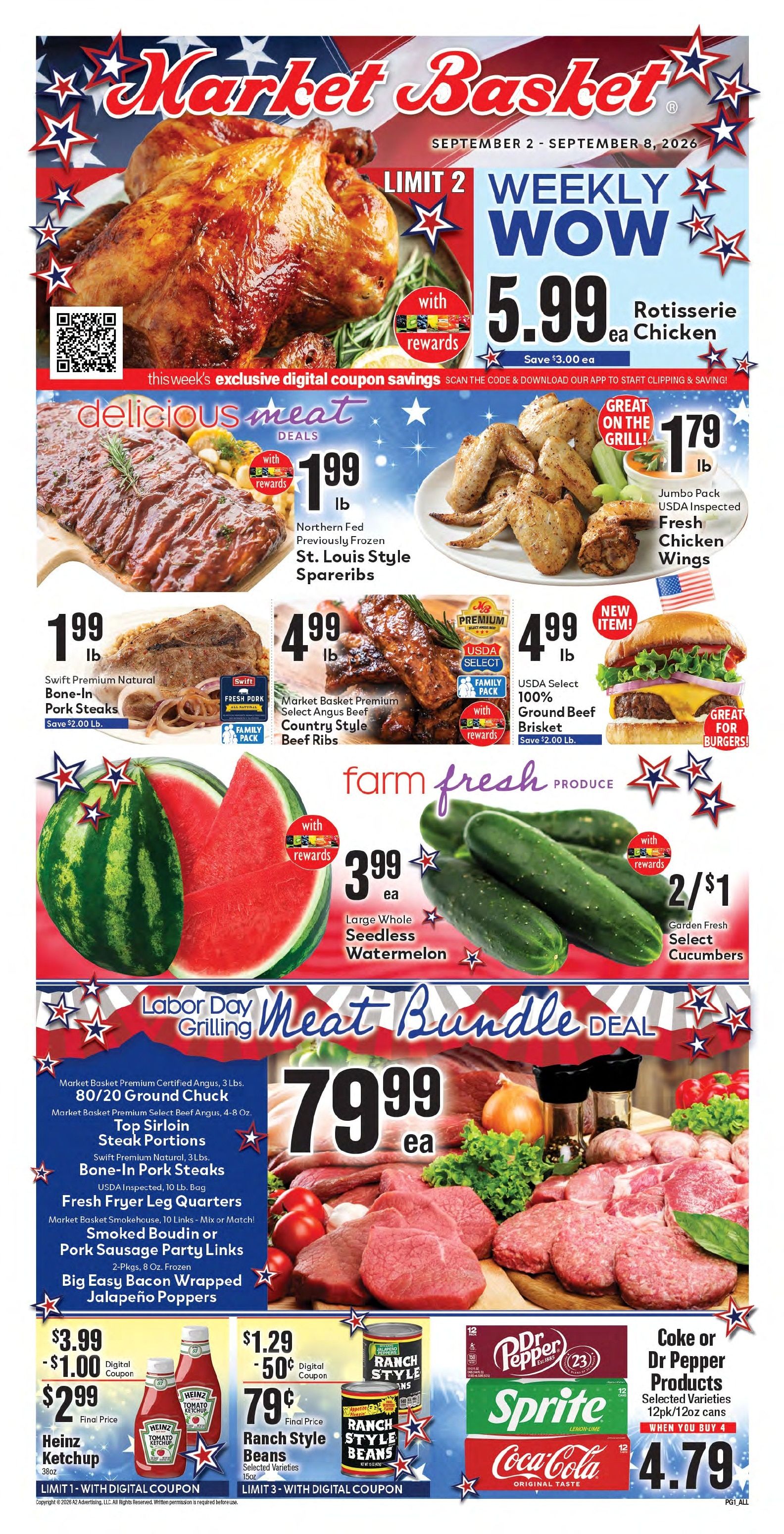 Market Basket (Leesville, LA) Weekly Ad September 2 - 8, 2026