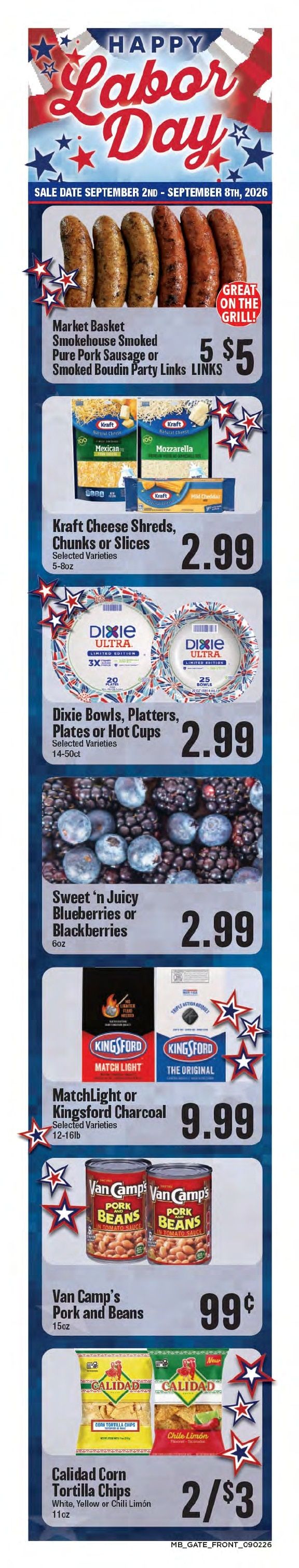 Market Basket (Many, LA) Weekly Ad September 2 - 8, 2026