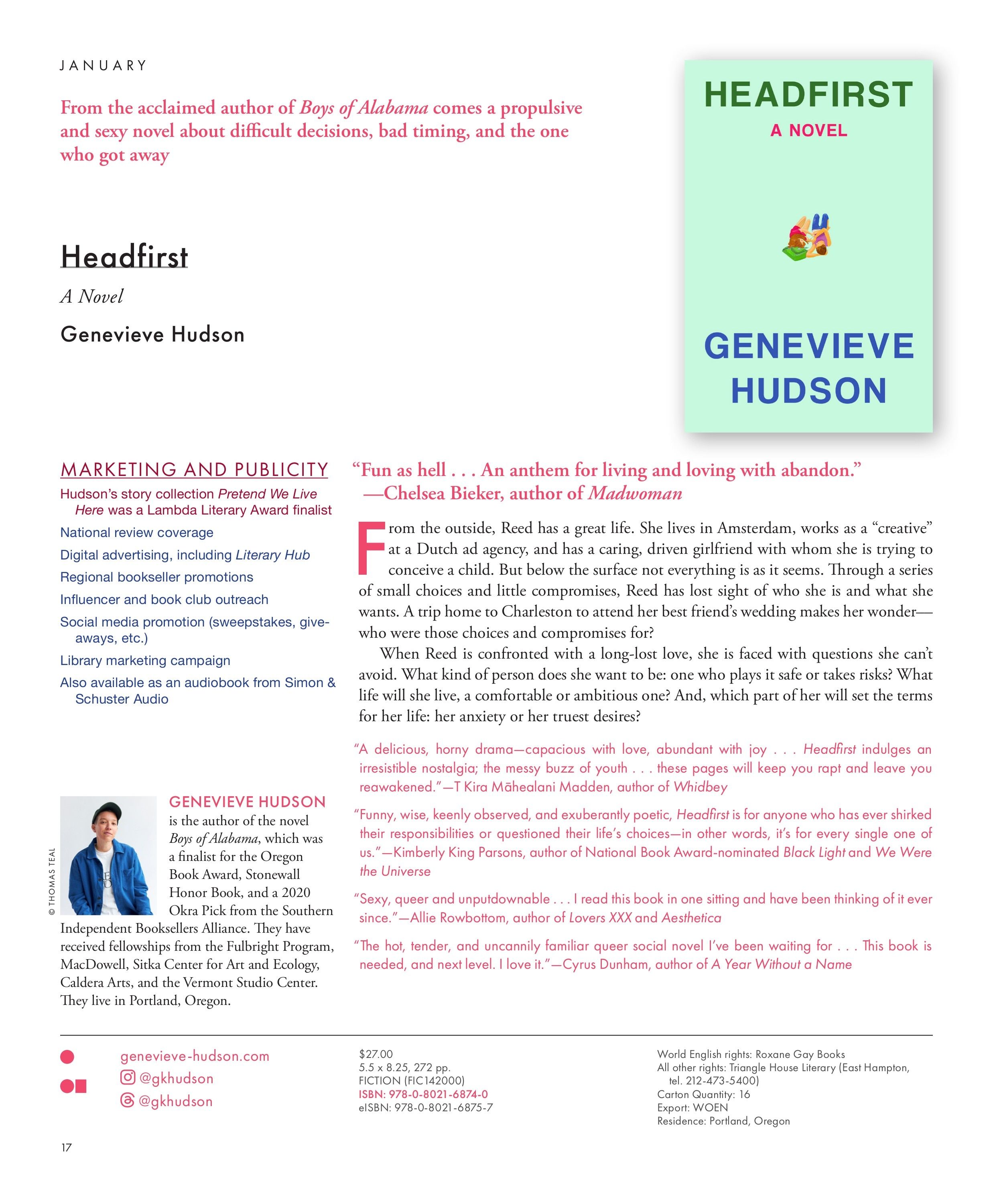 Grove Atlantic Winter Book Catalog Weekly Ad January 1 - December 31, 2027