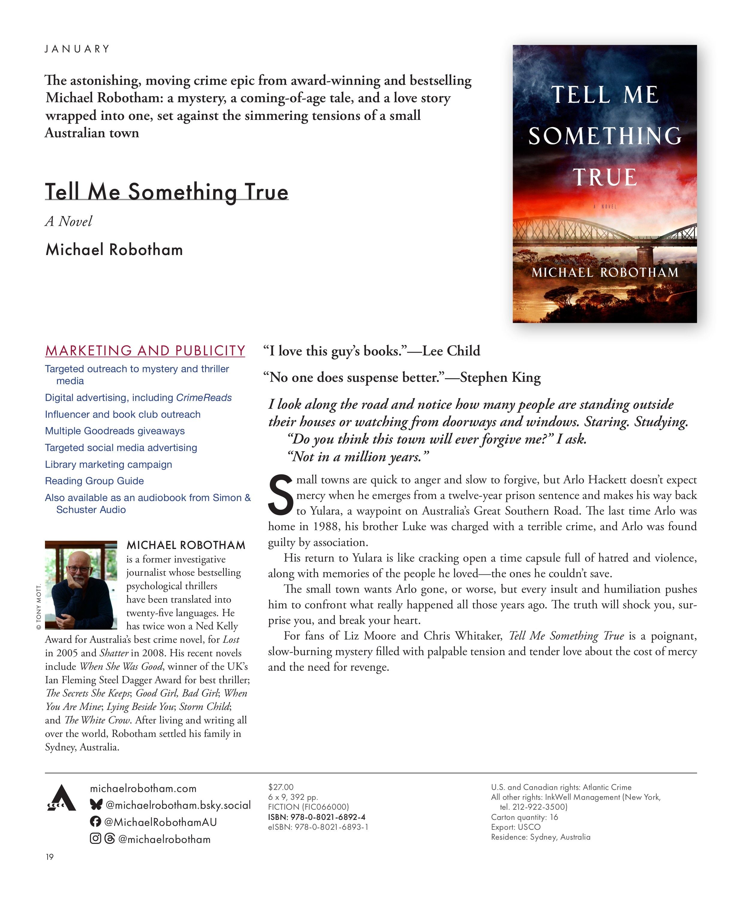 Grove Atlantic Winter Book Catalog Weekly Ad January 1 - December 31, 2027