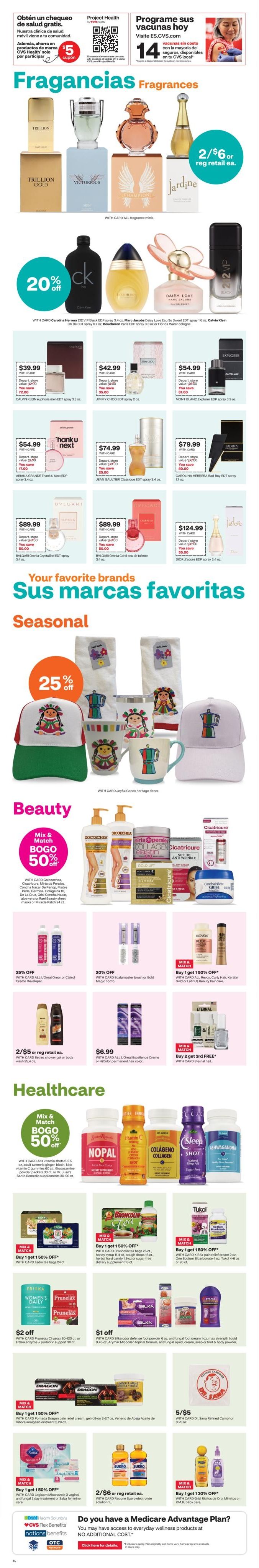 CVS Pharmacy (FL) y más Weekly Ad August 30 - September 12, 2026