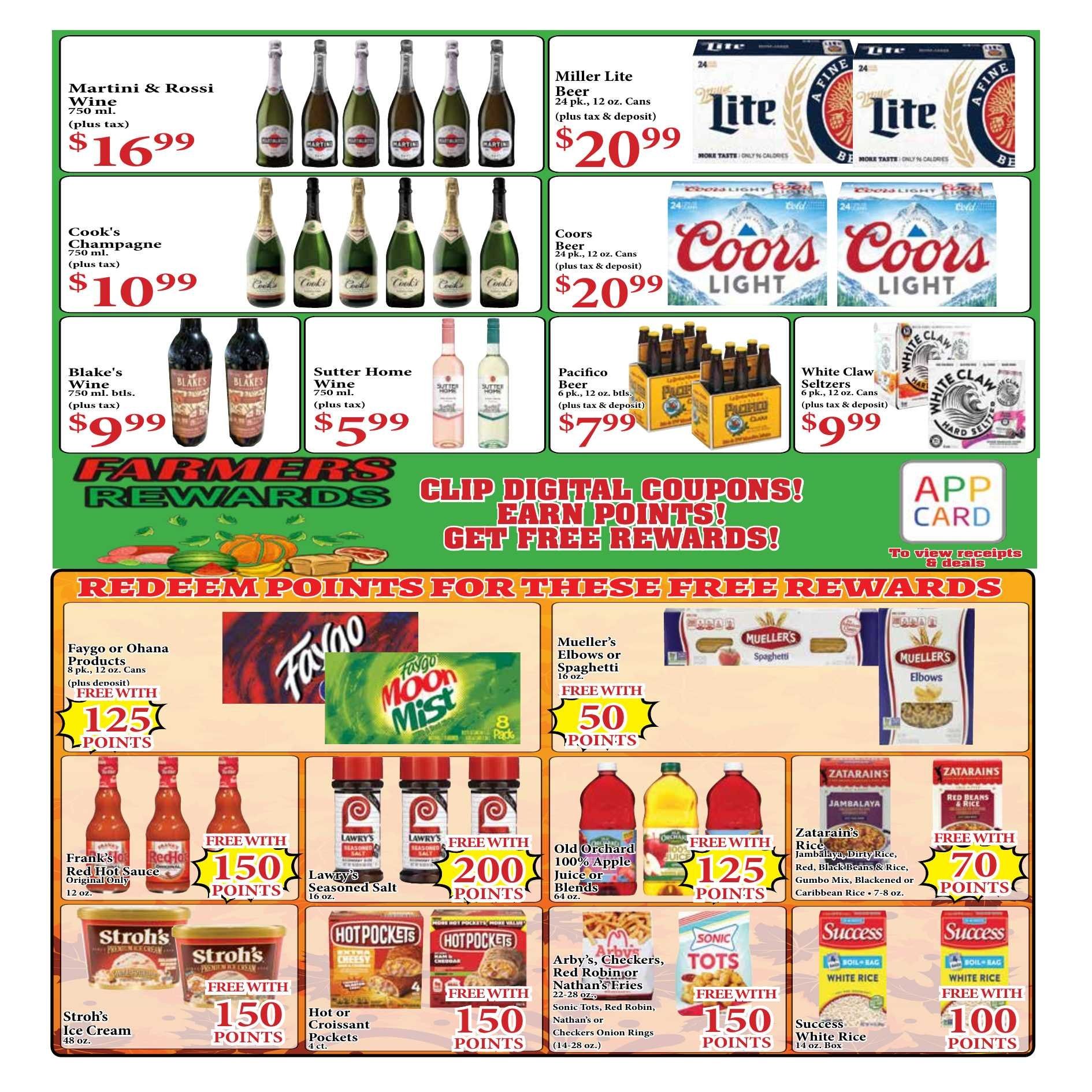 Farmers Market (37865 South Gratiot Avenue, Clinton Township, MI) Weekly Ad August 31 - September 13, 2026