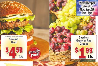 Chris' Food Center Weekly Ad August 31 - September 6, 2026
