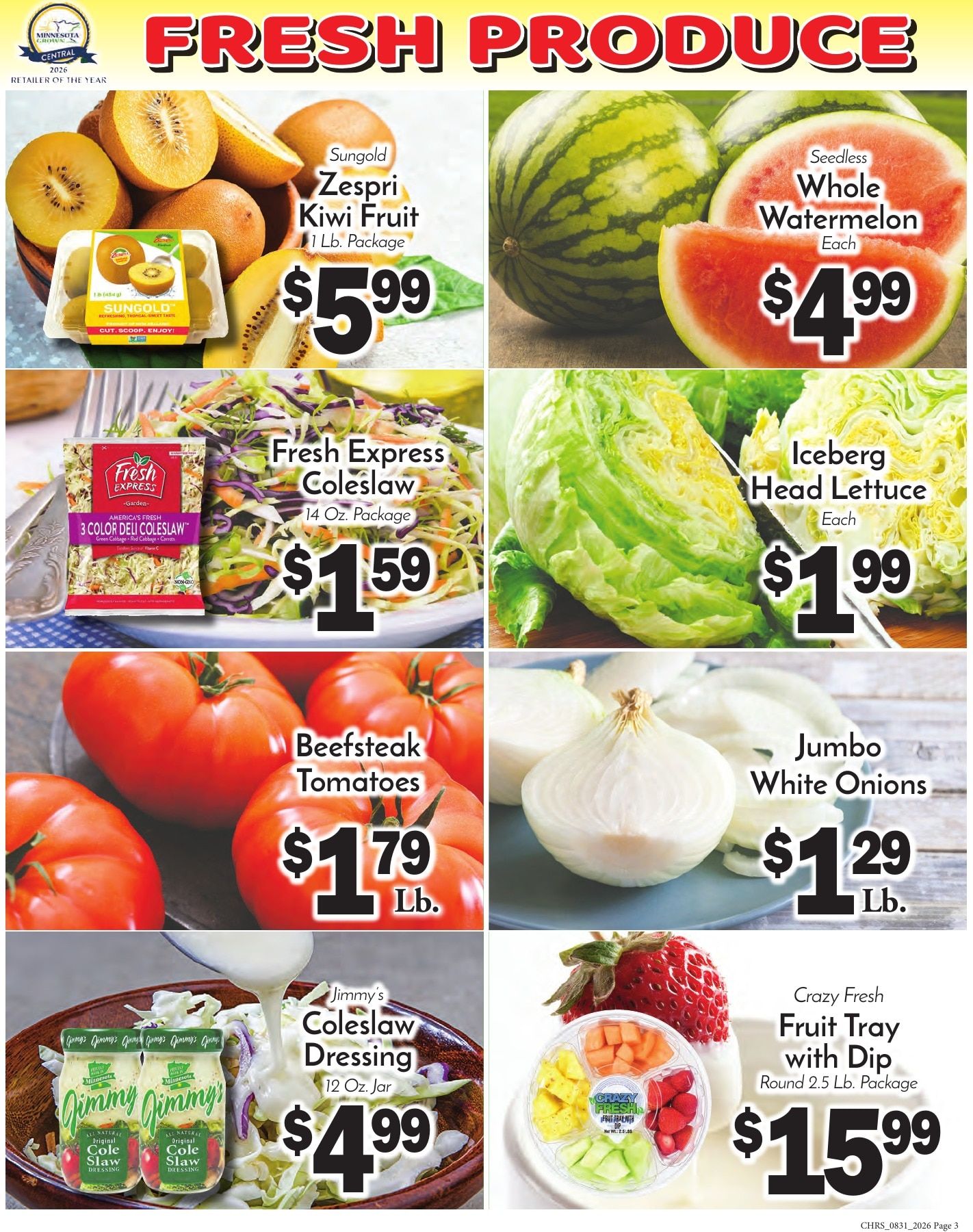 Chris' Food Center Weekly Ad August 31 - September 6, 2026