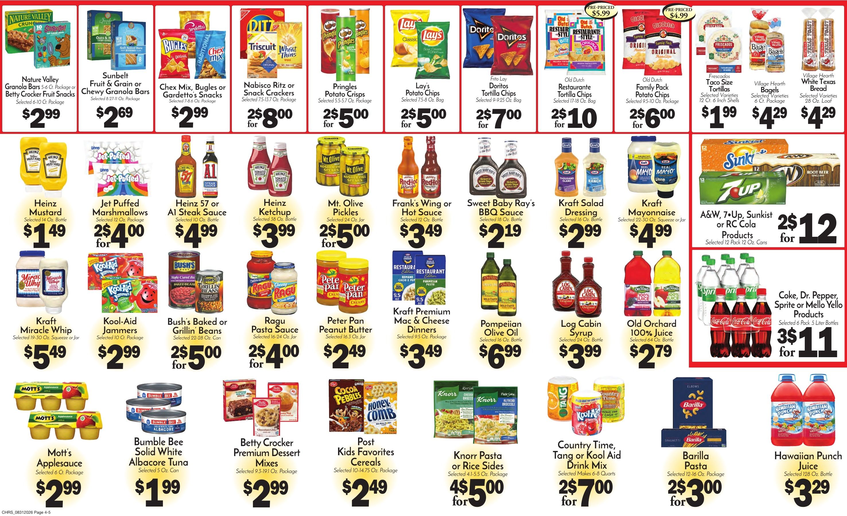 Chris' Food Center Weekly Ad August 31 - September 6, 2026