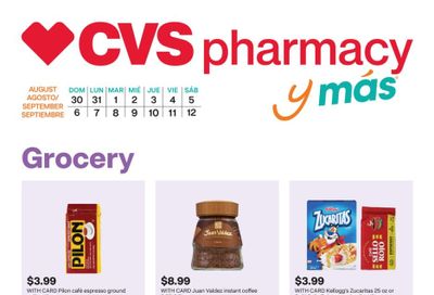 CVS Pharmacy y más Weekly Ad August 30 - September 12, 2026