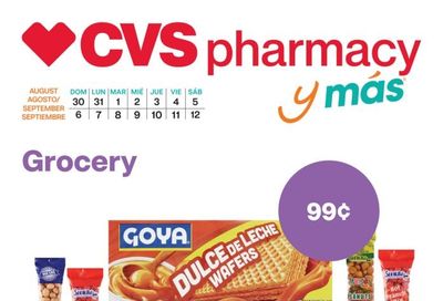 CVS Pharmacy (OK, TX) y más Weekly Ad August 30 - September 12, 2026