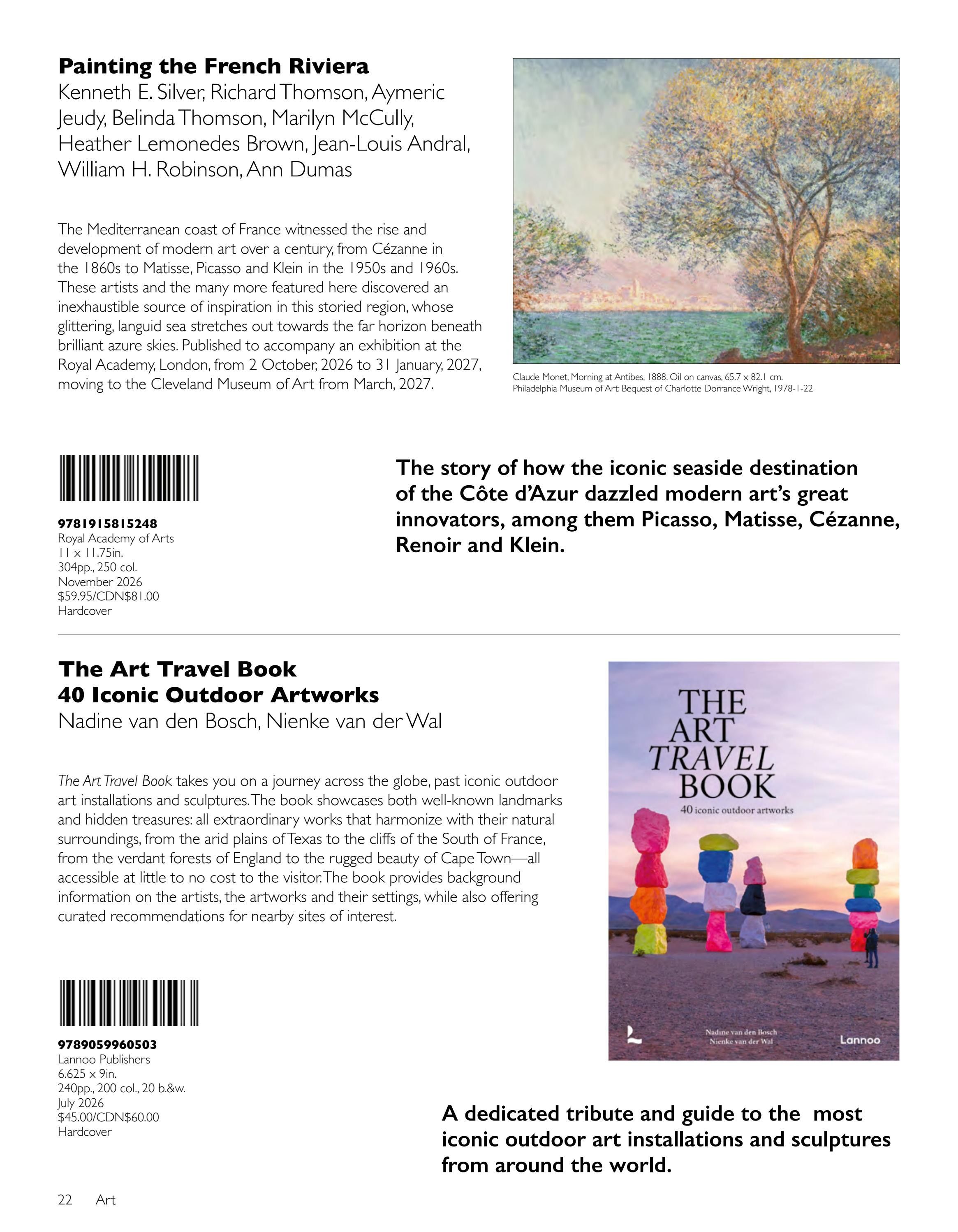ACC Art Books Fall Art Books Catalog Weekly Ad January 1 - December 31, 2026