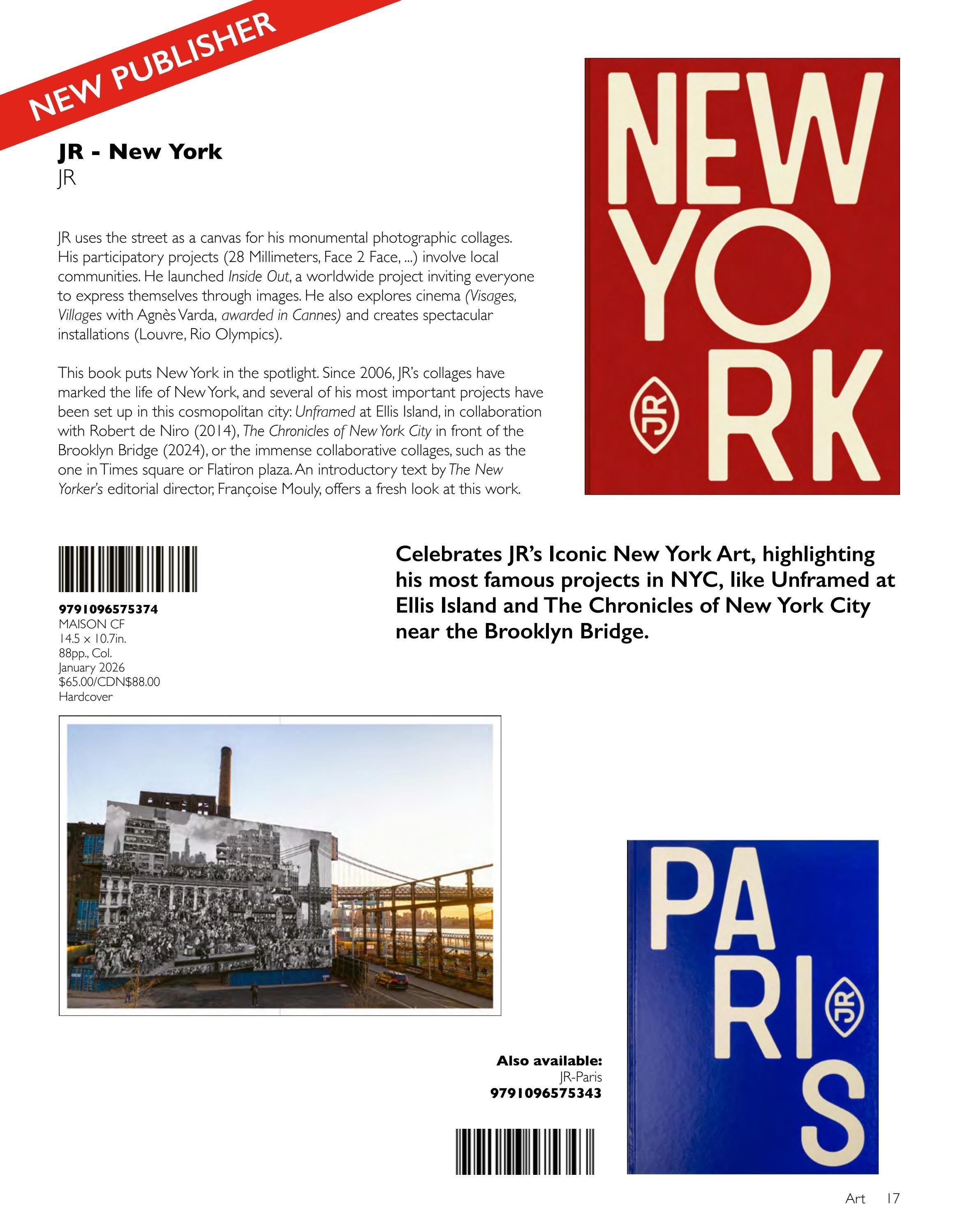 ACC Art Books Spring Art Books Catalog Weekly Ad January 1 - December 31, 2026