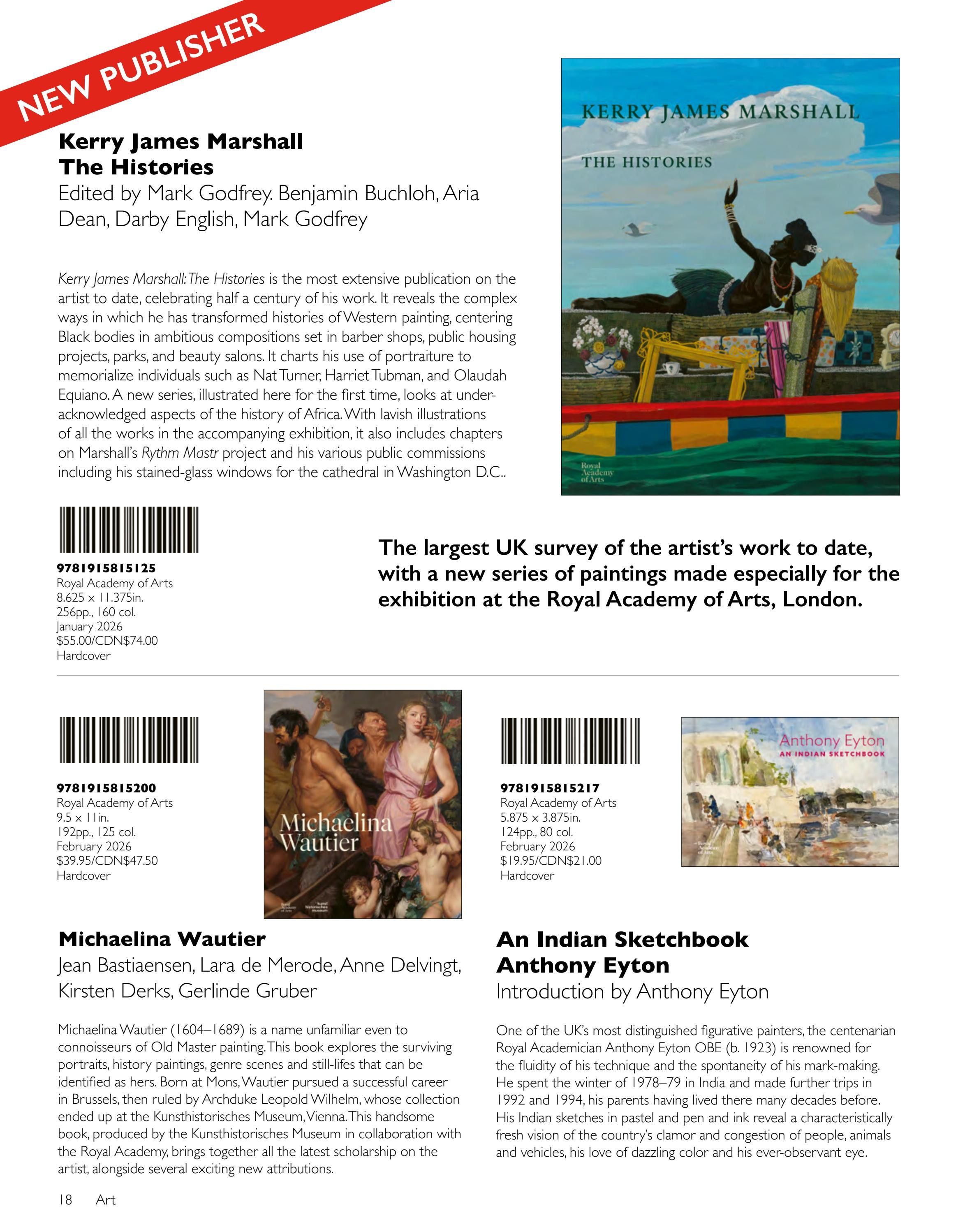 ACC Art Books Spring Art Books Catalog Weekly Ad January 1 - December 31, 2026