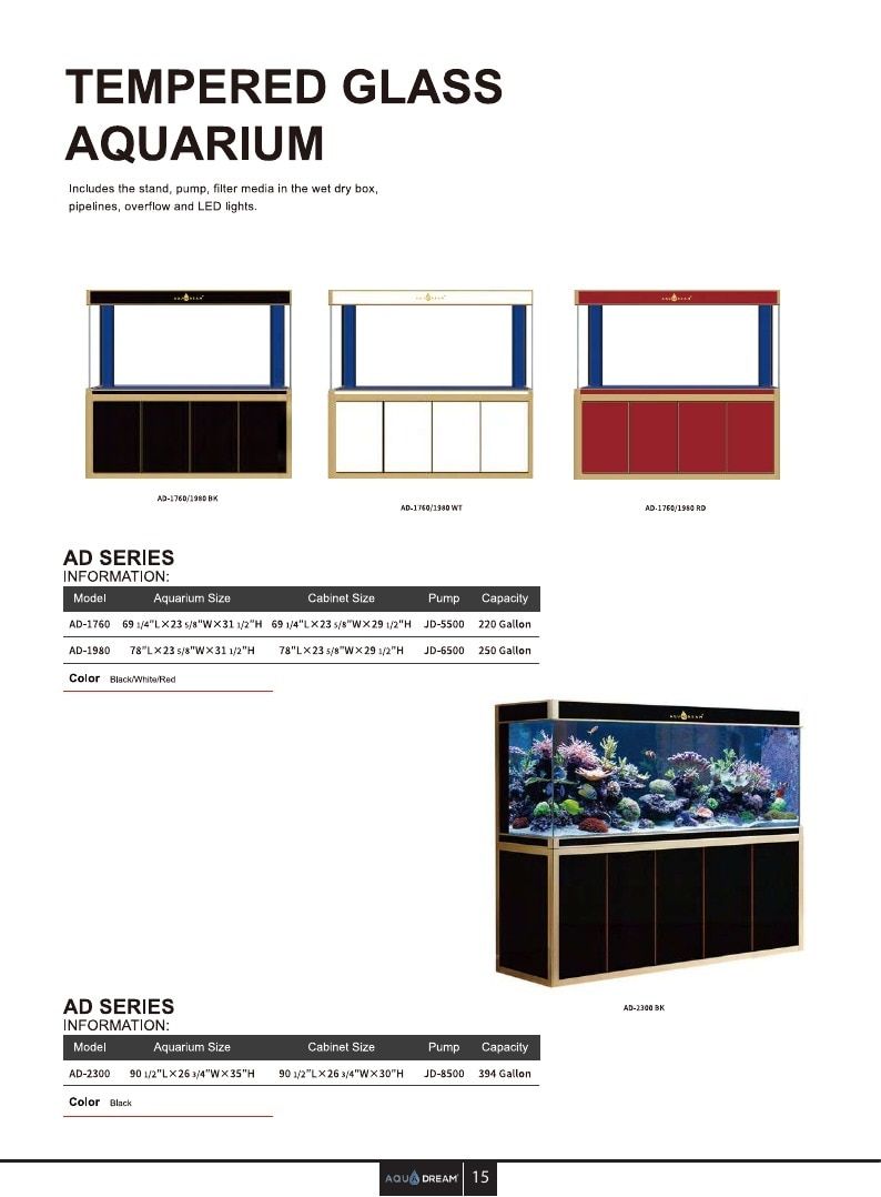 Aqua Dream USA Aquariums Catalog Weekly Ad January 1 - December 31, 2026
