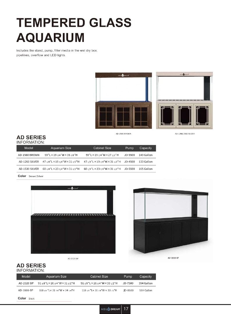 Aqua Dream USA Aquariums Catalog Weekly Ad January 1 - December 31, 2026