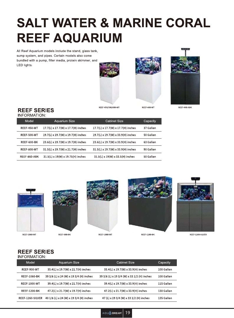 Aqua Dream USA Aquariums Catalog Weekly Ad January 1 - December 31, 2026