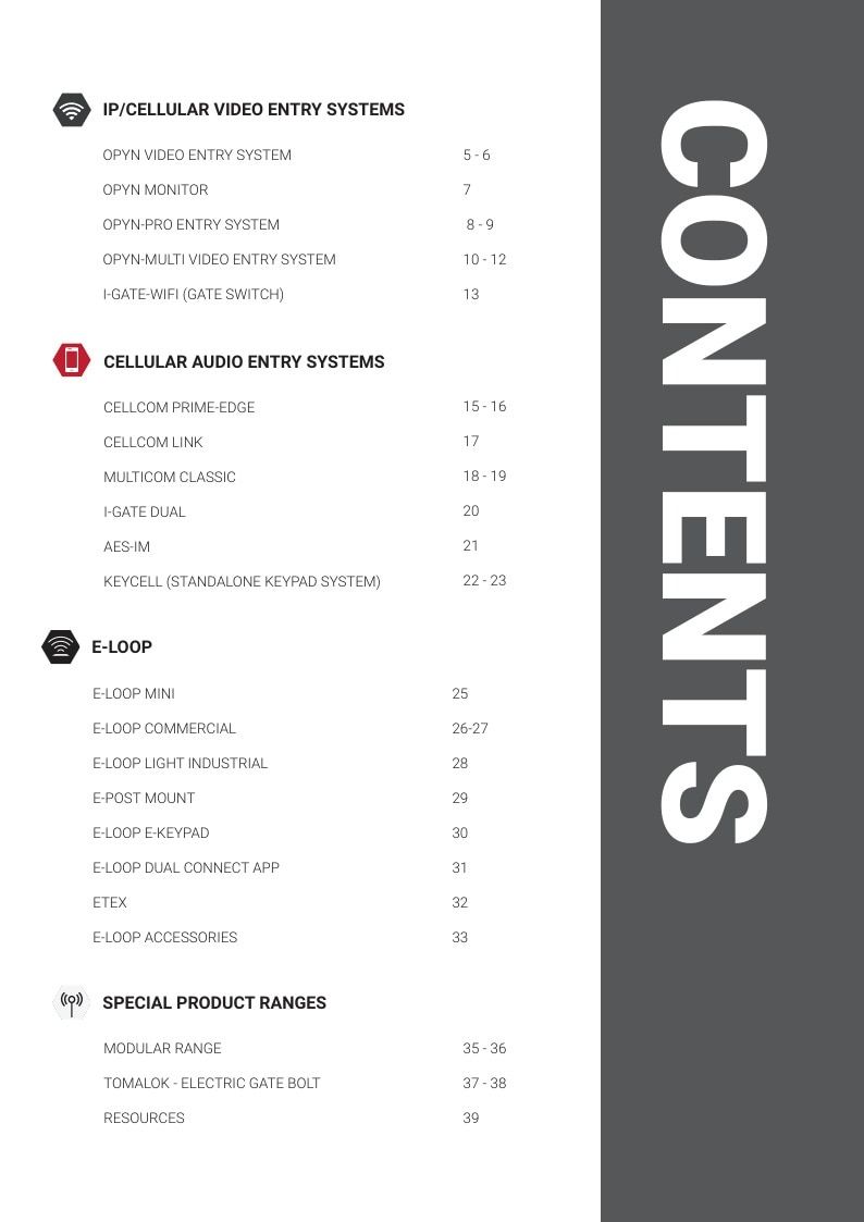 AES Global US Access Control Products Catalog Weekly Ad January 1 - December 31, 2026