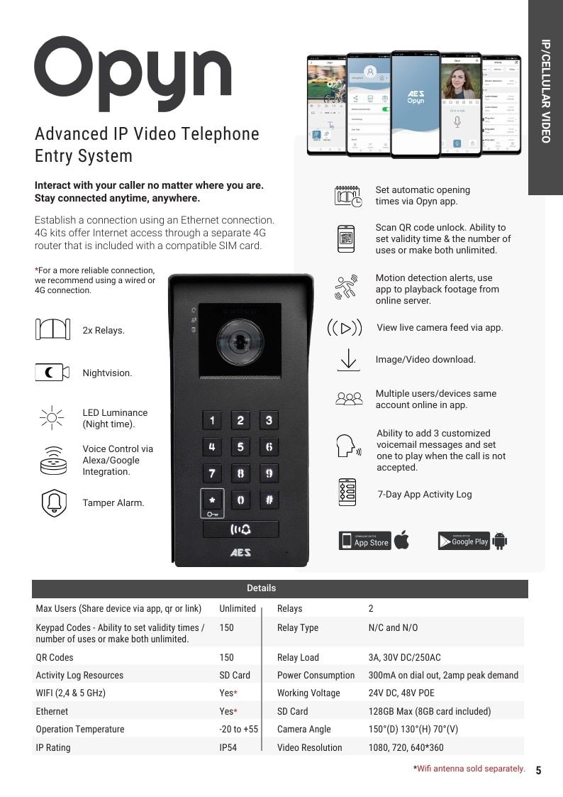 AES Global US Access Control Products Catalog Weekly Ad January 1 - December 31, 2026