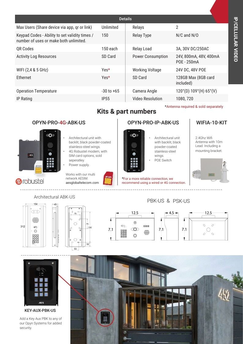 AES Global US Access Control Products Catalog Weekly Ad January 1 - December 31, 2026