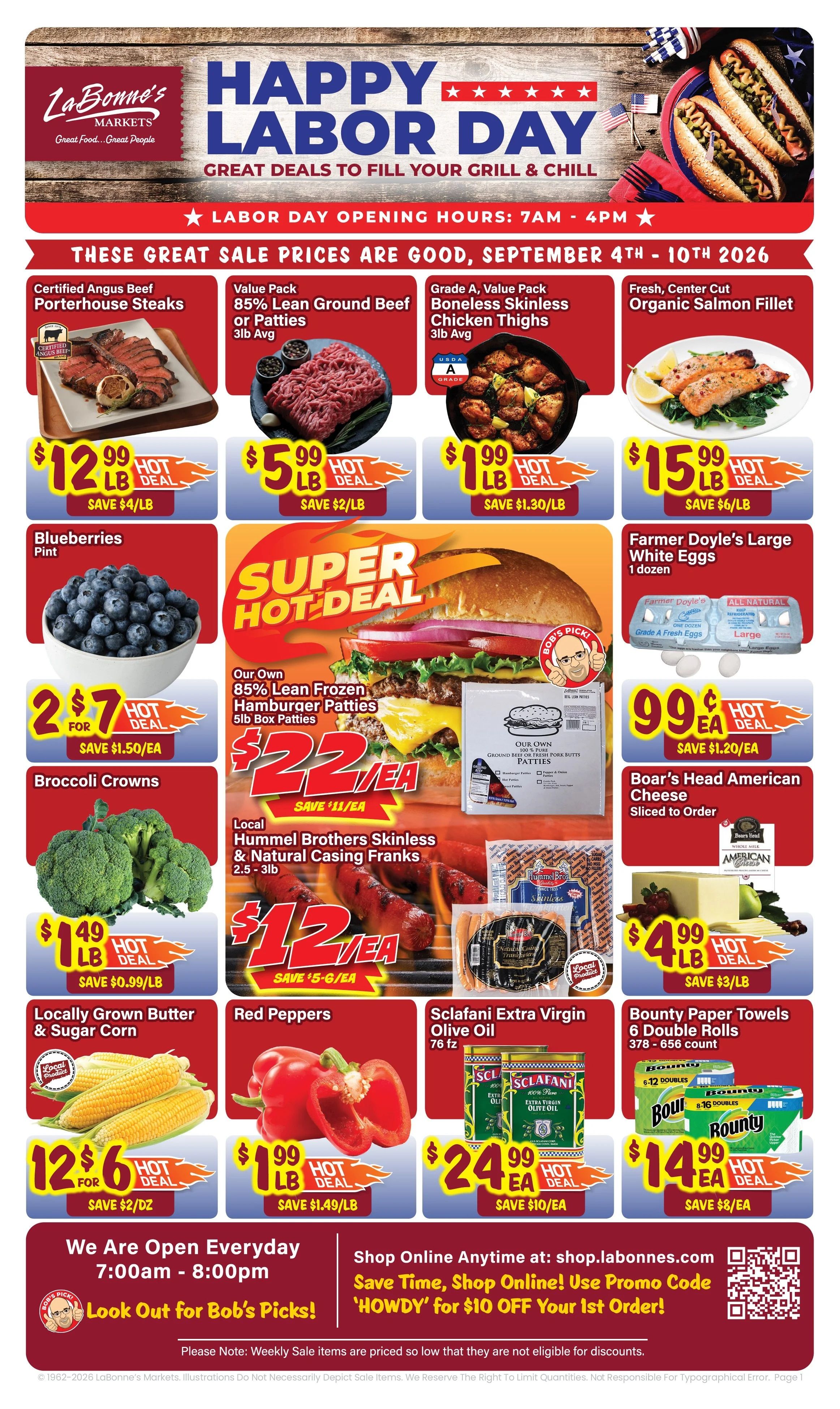 LaBonne's Markets Weekly Ad September 4 - 10, 2026